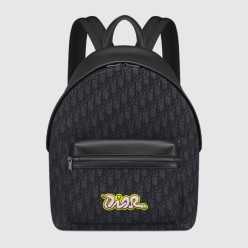 Rider 2.0 DIOR AND KAWS 지퍼 백팩 1ESBA