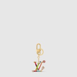 LV x TM 아이코닉 모노그램 멀티컬러 키 홀더 M02468