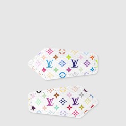 LV x TM 모노그램 멀티컬러 미니 LV 백스테이지 헤어 클립 M02496