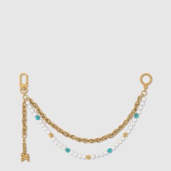 펄 (Pearls) 체인 벨트 & 백 참 M02097