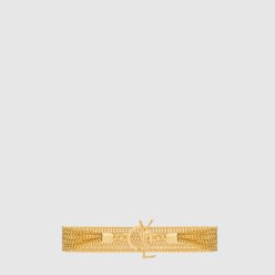 메탈 소재의 CASSANDRE 체인 브레이슬릿 823404