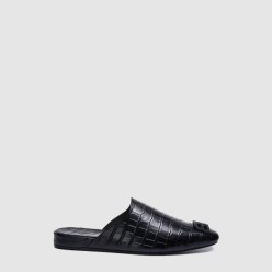 Cosy New 크로커다일 패턴 BB오브제 뮬 샌들 654644