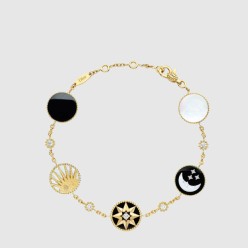 Rose des Vents & Rose Céleste 팔찌 JSAM9