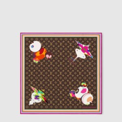 LV x TM 모노그램 슈퍼플랫 캐릭터 스퀘어 90 M96274