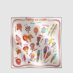 Funny Ice Cream 스카프 90