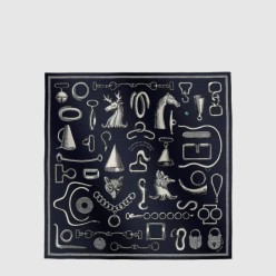 IInventaire Poetique pour un Conte Sellier  스카프 90