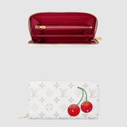 LV x TM Zippy Wallet 지피 월릿 무라카미 컬렉션 M14240