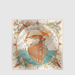 Hermes Flagship 스카프 90