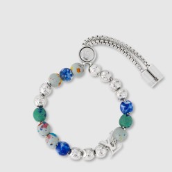 리사이클드 모노그램 비즈 (Monogram Beads) 팔찌 M1666A