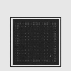 도트 실크 트윌 소재 포켓 스퀘어 822601