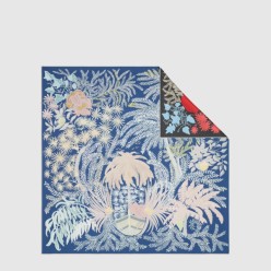 Le Jardin des Peintres 더블 페이스 스카프 90