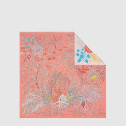 Le Jardin des Peintres 더블 페이스 스카프 90
