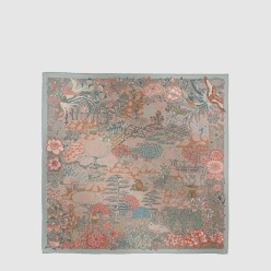 Mille Feuilles de Soie 더블 페이스 스카프 90