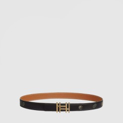 H au Carre Twist 벨트 버클 Hermes sur Mer 리버서블 가죽 스트랩