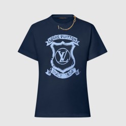 티셔츠 위드 LV 크레스트