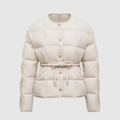 Caramagne 벨트 쇼트 다운 재킷