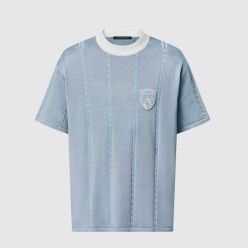 실크 코튼 반팔 크루넥